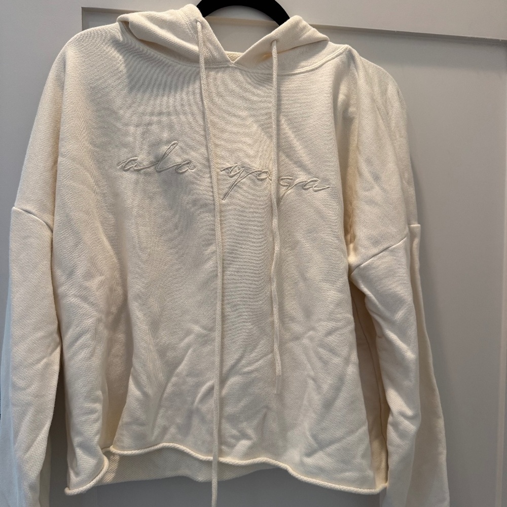 Alo yoga cropped sweatshirt